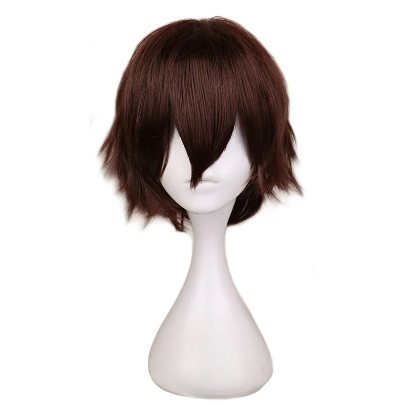 Tech Accessories For Men - Short Dark Brown Wig for Cosplay