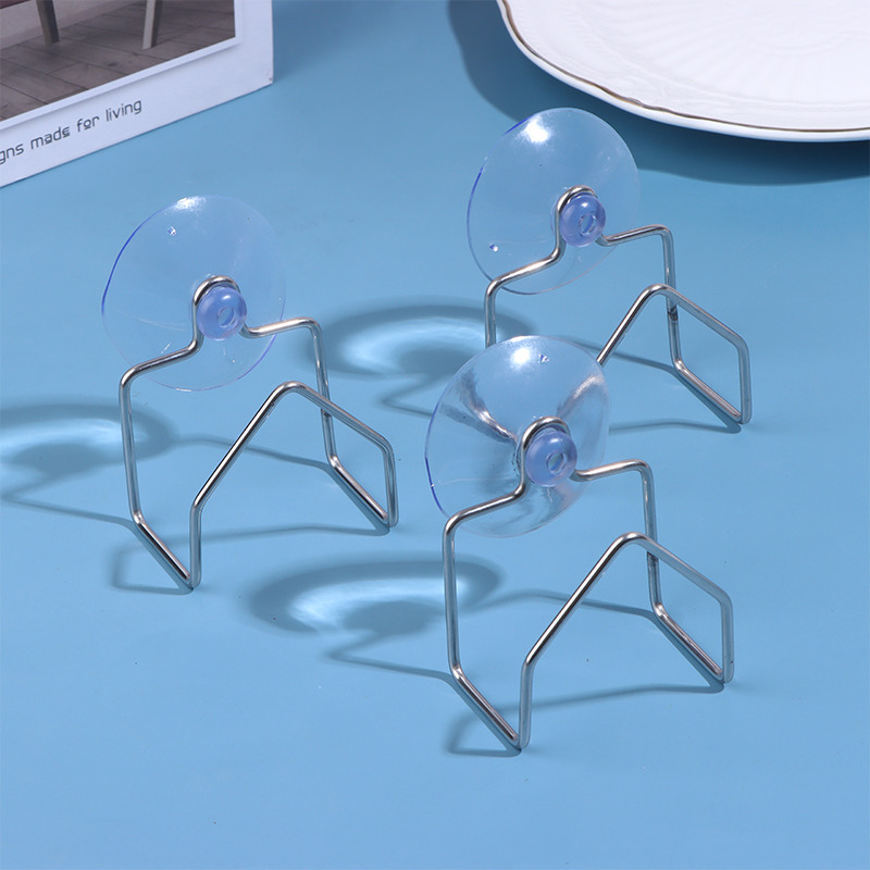 Tech Accessories Organizer - 1-3Pcs Stainless Steel Suction Cup Sink