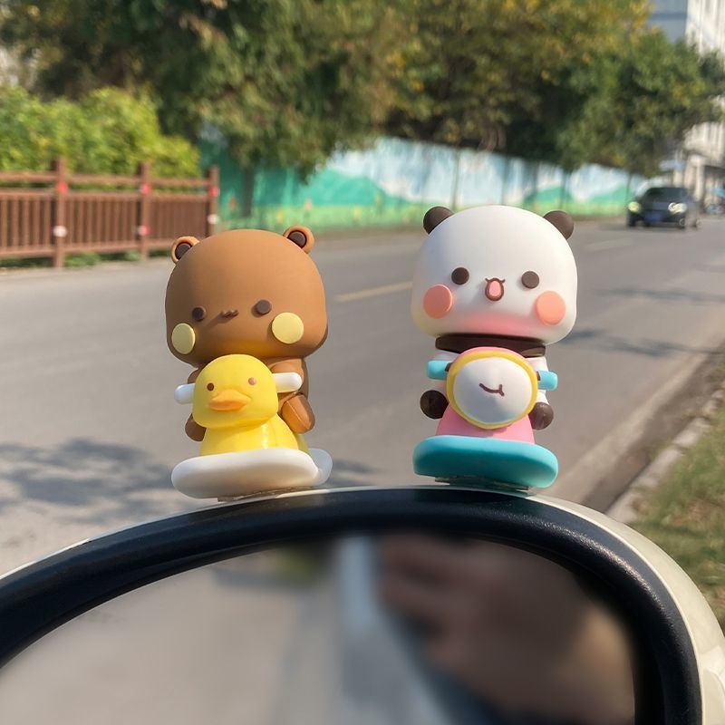 Yier Bubu Spring Swing Figurin - Tech Car Accessories ulasan dan harga