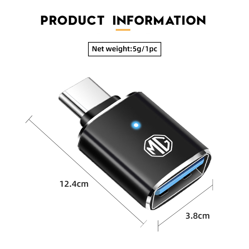 Car LED Type C To USB 3.0 Adap - Tech Car Accessories ulasan dan harga