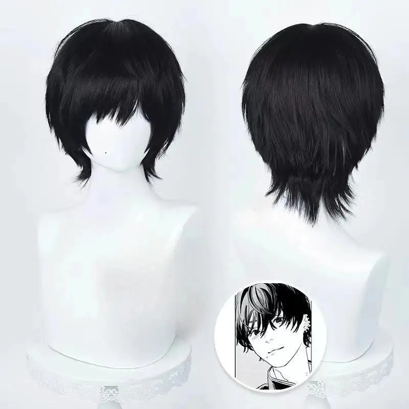 Anime  Cosplay Wig 35cm Short  - Tech Accessories For Men ulasan dan harga