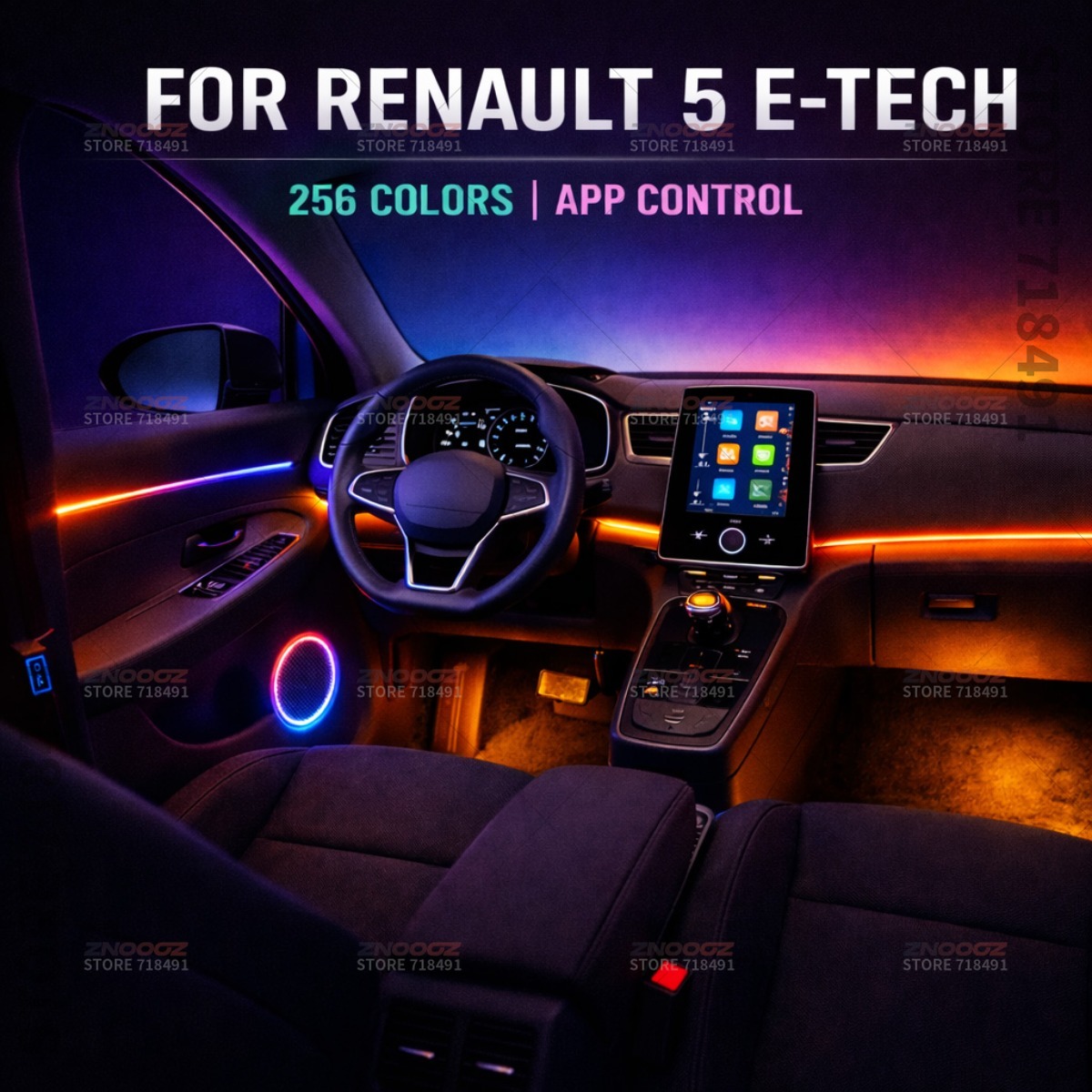 22in1 RGB Car Interior Acrylic - Tech Lighting Accessories ulasan dan harga