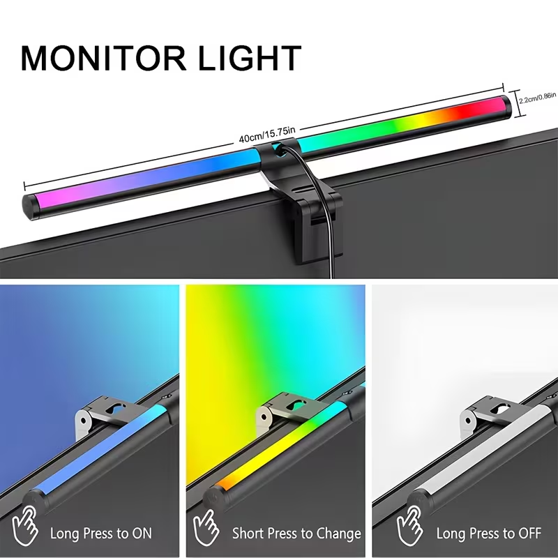 Monitor Light Bar RGB Lightbar - Tech Desktop Accessories ulasan dan harga
