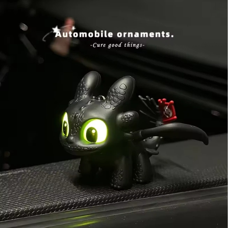 Genuine Cute Glowing Toothless - Tech Car Accessories ulasan dan harga
