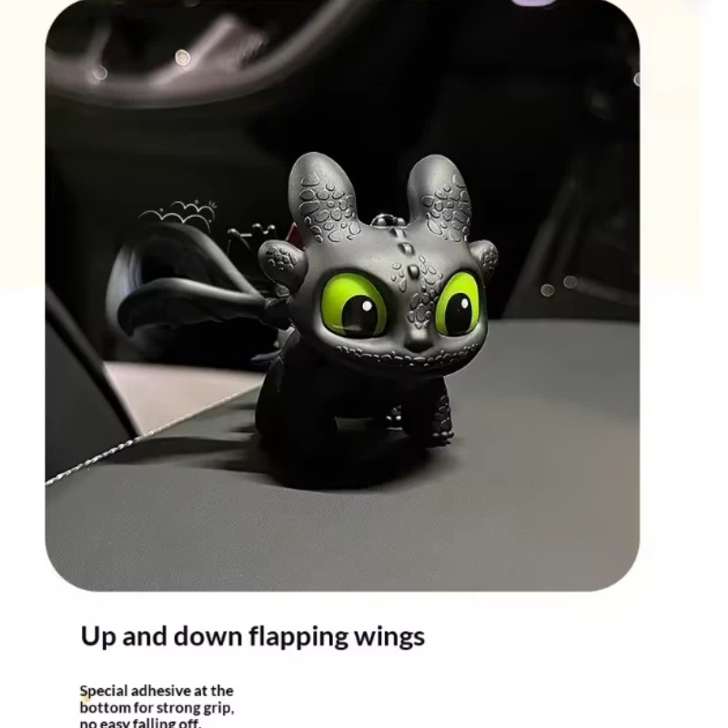 Genuine Cute Glowing Toothless - Tech Car Accessories ulasan dan harga