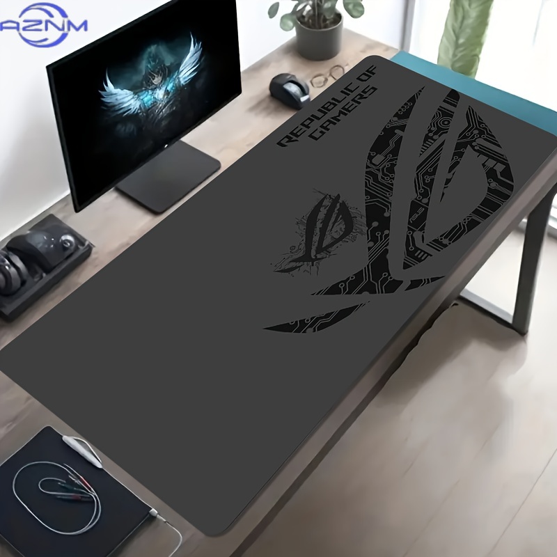 1pc Large Gaming Mouse Pad ROG - Tech Desktop Accessories ulasan dan harga