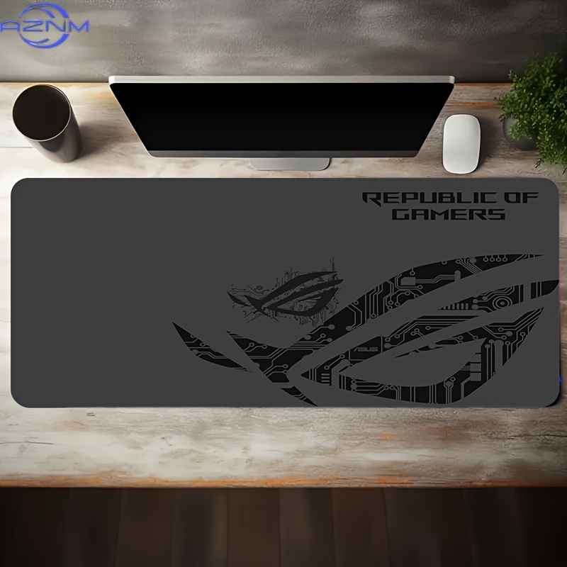 1pc Large Gaming Mouse Pad ROG - Tech Desktop Accessories ulasan dan harga