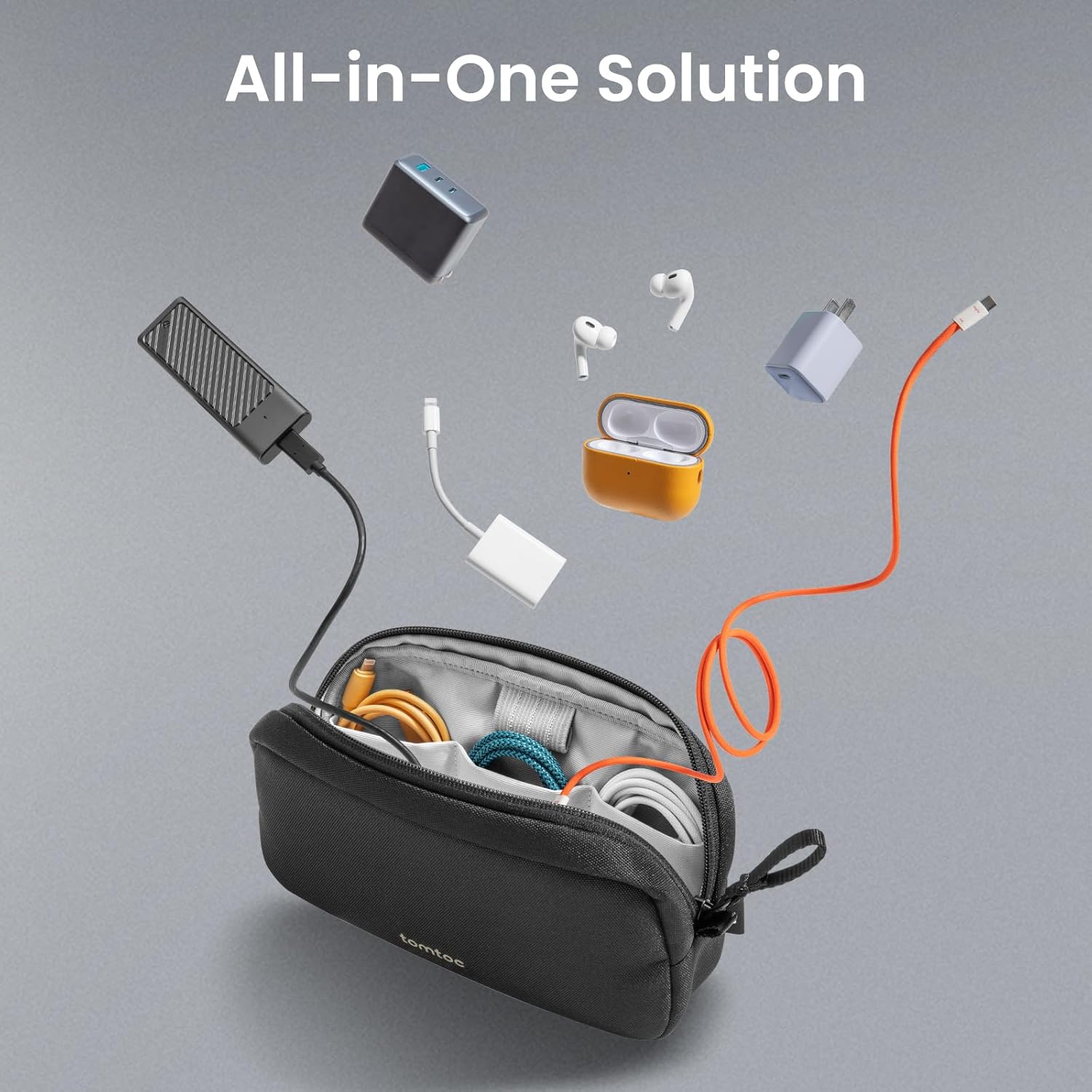 Electronics Organizer Travel C - Tech Accessories Organizer Pouch ulasan dan harga