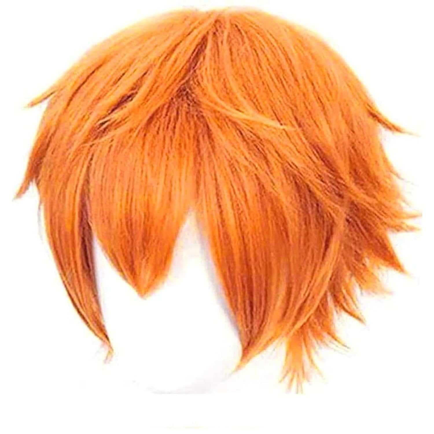 Short Orange Wig for Men Orang - Tech Accessories For Men ulasan dan harga