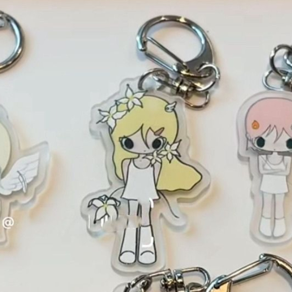 INS Japanese Angel Girl Acryli - Tech Girl Accessories ulasan dan harga