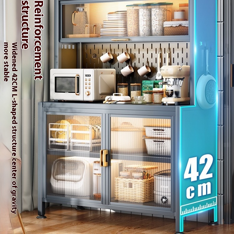 Multi-Layer Metal Kitchen Stor - Tech Accessories Organizer ulasan dan harga