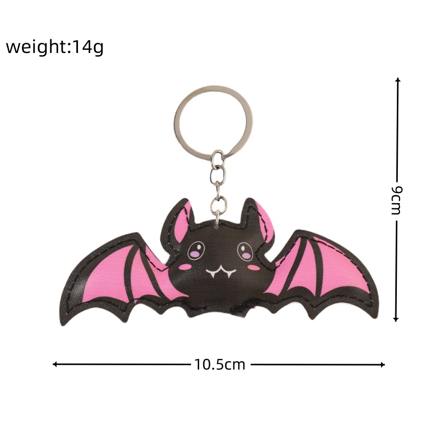 Halloween Cute Pink Bat Leathe - Tech Girl Accessories ulasan dan harga