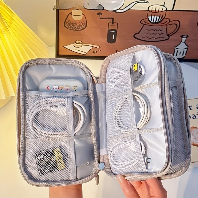 Travel Organizer Bag, Multi-Po - Tech Accessories Organizer ulasan dan harga