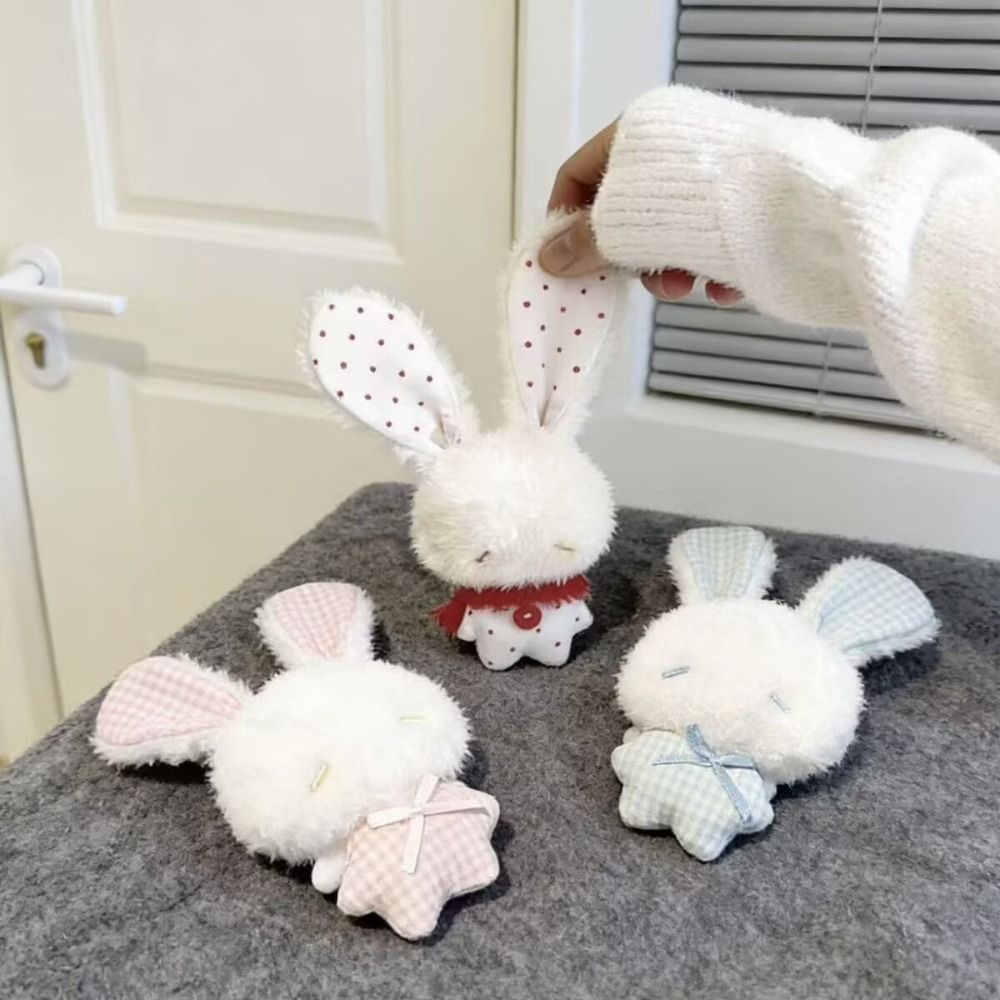 Cartoon Soft Stuffed Bunny Key - Tech Girl Accessories ulasan dan harga