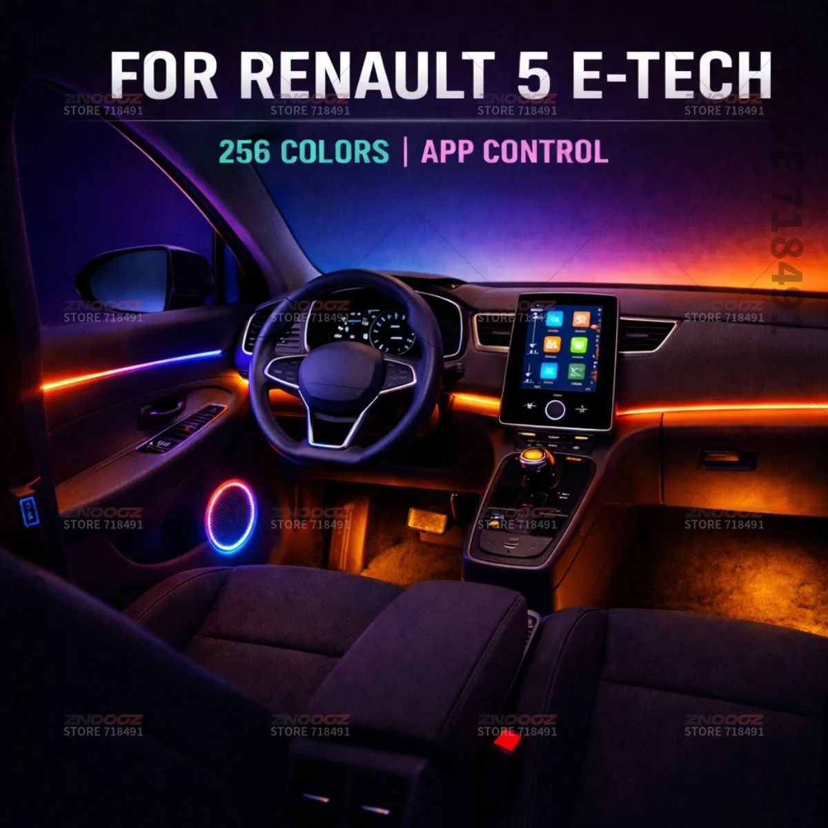 22in1 RGB Car Interior Acrylic - Tech Lighting Accessories ulasan dan harga