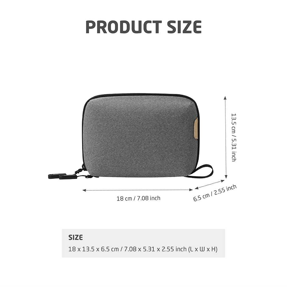 Large Capacity Tech Organizer  - Tech Accessories Organizer Pouch ulasan dan harga