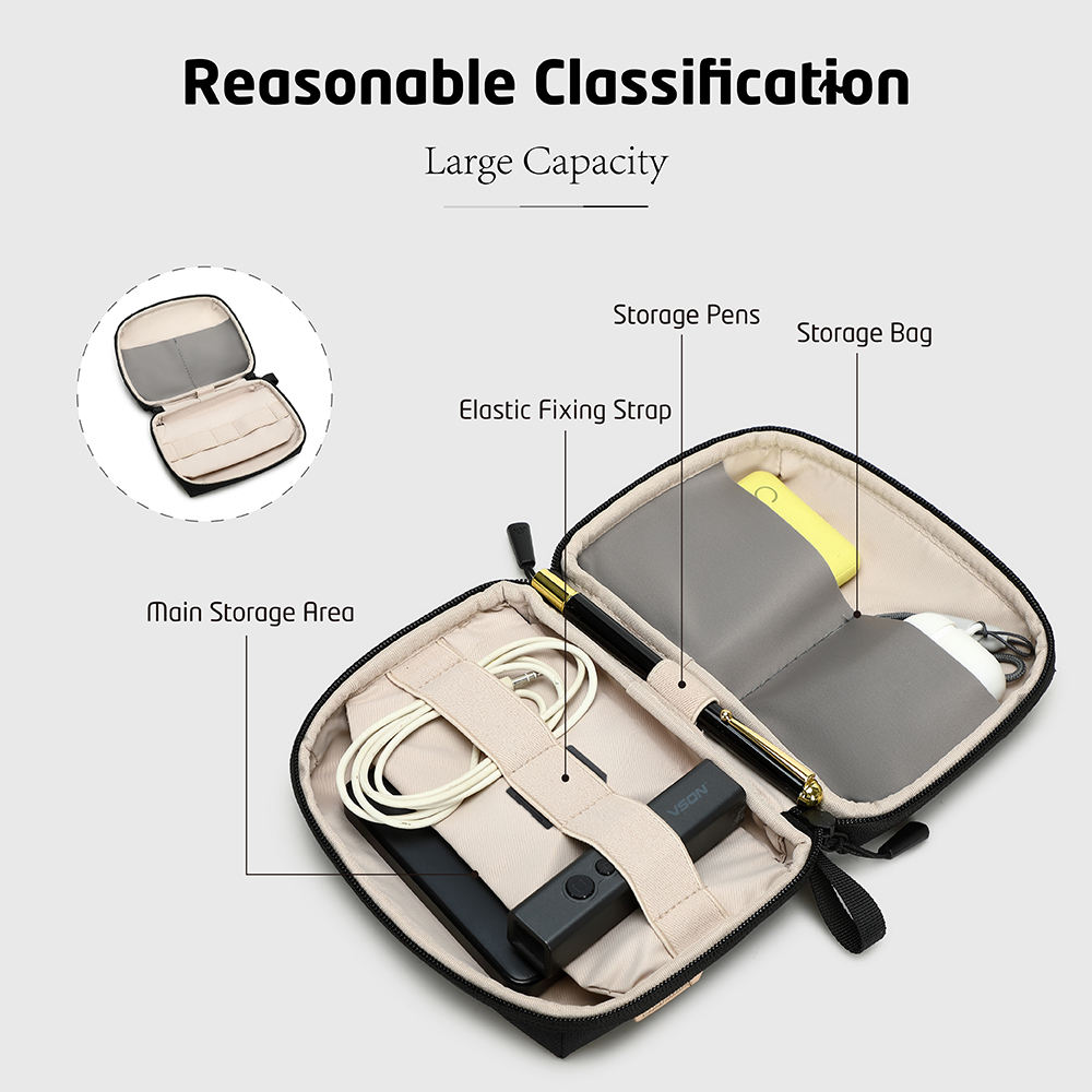 Large Capacity Tech Organizer  - Tech Accessories Organizer Pouch ulasan dan harga