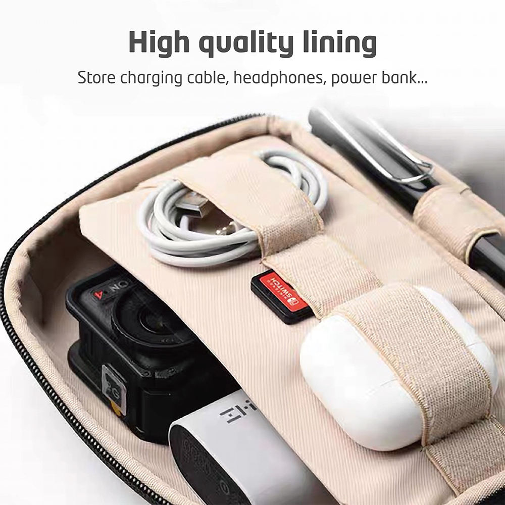 Large Capacity Tech Organizer  - Tech Accessories Organizer Pouch ulasan dan harga