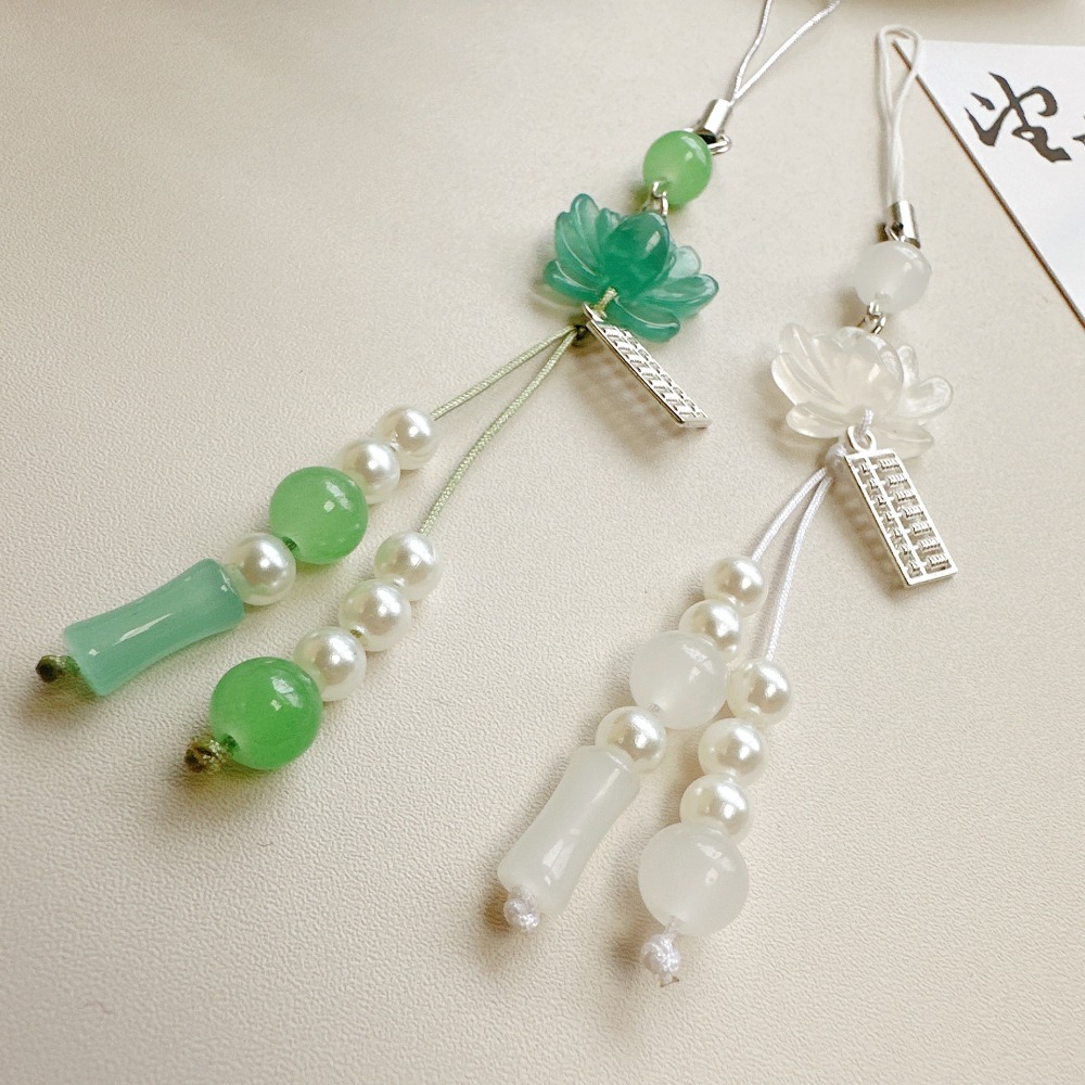 New Chinese-style Handmade Bea - Tech Girl Accessories ulasan dan harga
