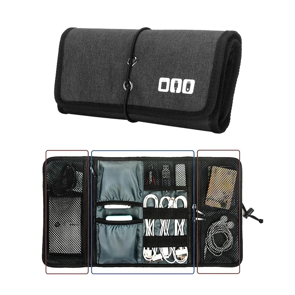 Electronic Organizer Cord Pouc - Tech Accessories Organizer Pouch ulasan dan harga