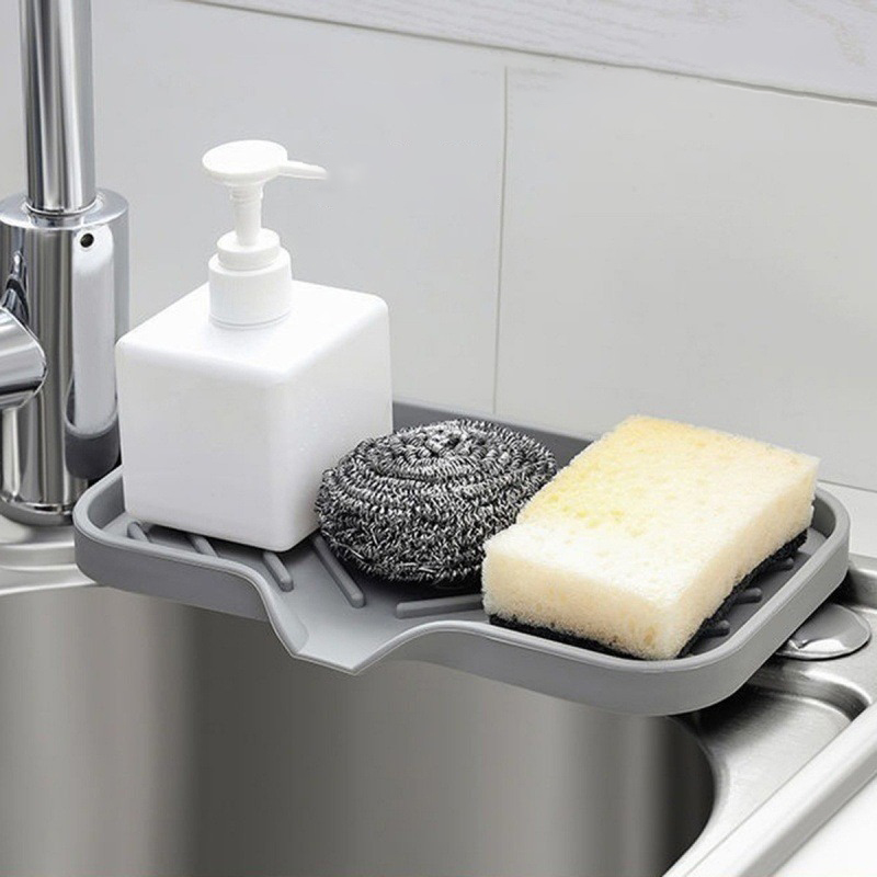 Sponge Holder Kitchen Sink Spo - Tech Accessories Organizer ulasan dan harga