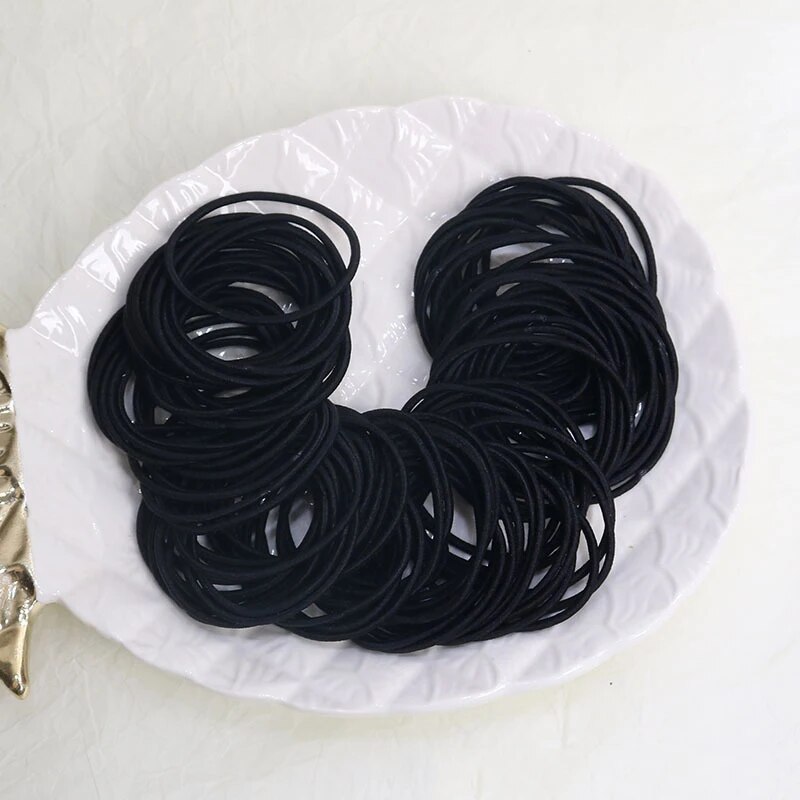 100PCS/Set Hair Ties Elastic R - Tech Accessories For Men ulasan dan harga