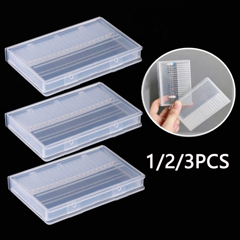 1/2/3PCS 20 Slots Clear Nail D - Tech Computer Accessories ulasan dan harga