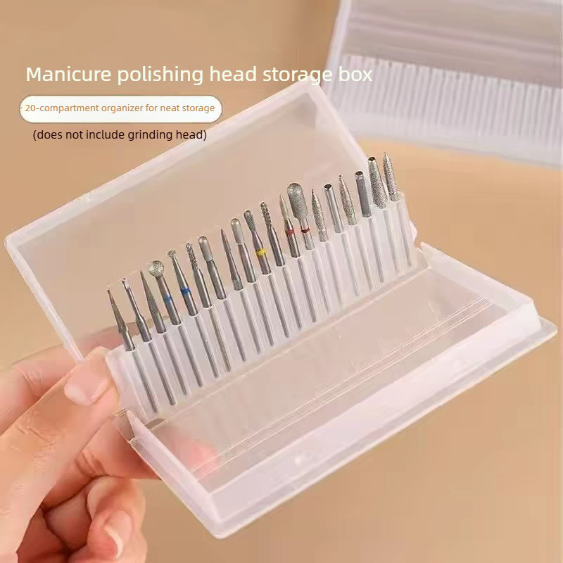1/2/3PCS 20 Slots Clear Nail D - Tech Computer Accessories ulasan dan harga