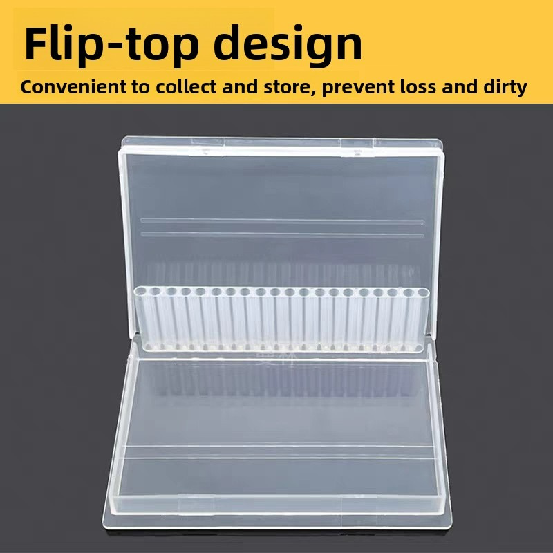 1/2/3PCS 20 Slots Clear Nail D - Tech Computer Accessories ulasan dan harga