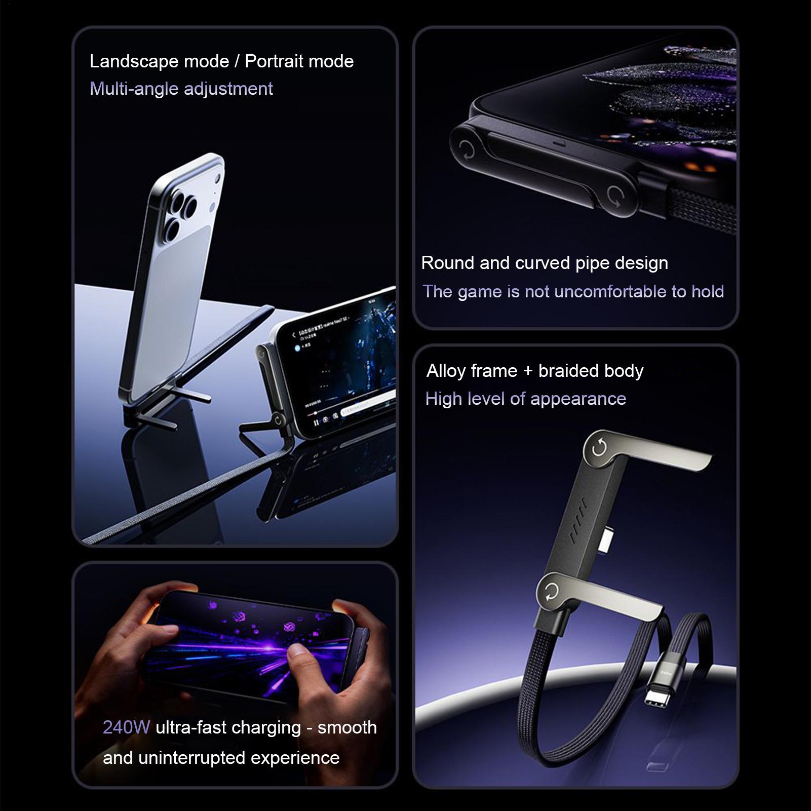 Invisible Holder Charger Cable - Tech Accessories For Home Office ulasan dan harga