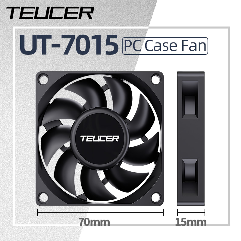 Teucer UT-7015 7cm Chassic Coo - Tech Computer Accessories ulasan dan harga