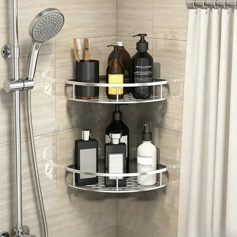 yesNo Drill Wall Mount Bathroo - Tech Accessories Organizer ulasan dan harga