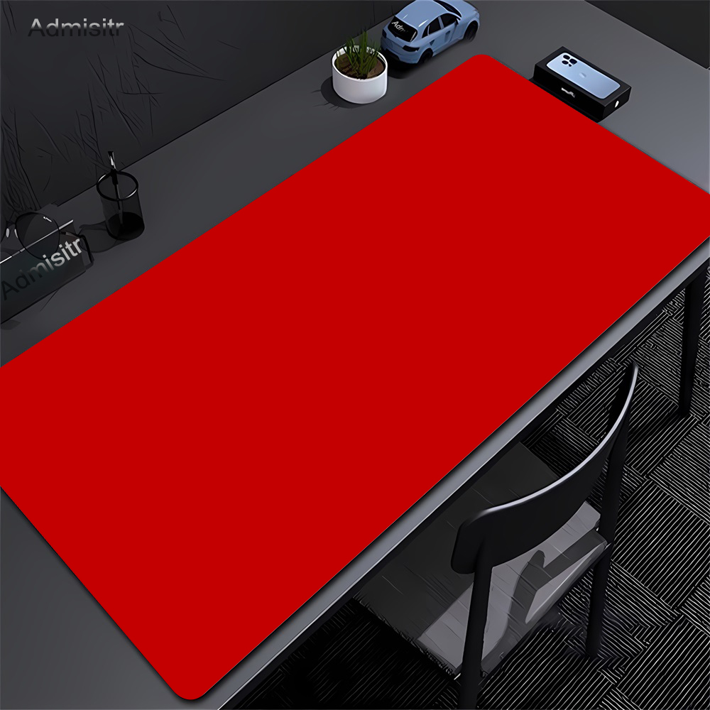Large Black Mouse Pad Solid Co - Tech Desktop Accessories ulasan dan harga