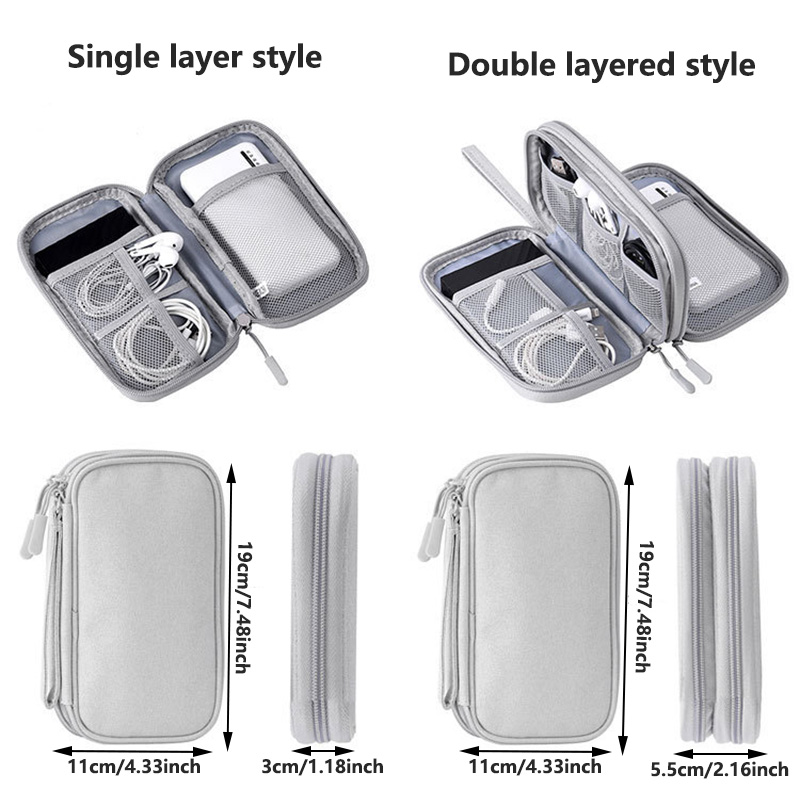 Multi-Color Portable Travel Di - Tech Accessories Organizer ulasan dan harga