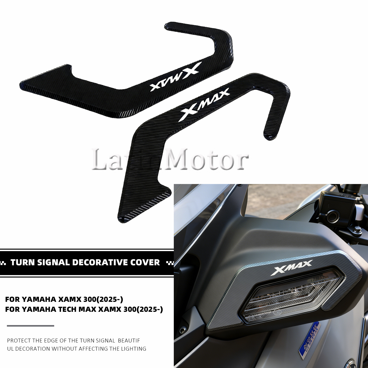 For Yamaha XMAX300 XMAX TECH M - Tech Lighting Accessories ulasan dan harga